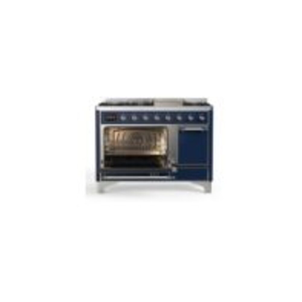 ILVE_UM12FDQNS3MBC_Majestic_II_48"_Dual_Fuel_Range_Right_Angle