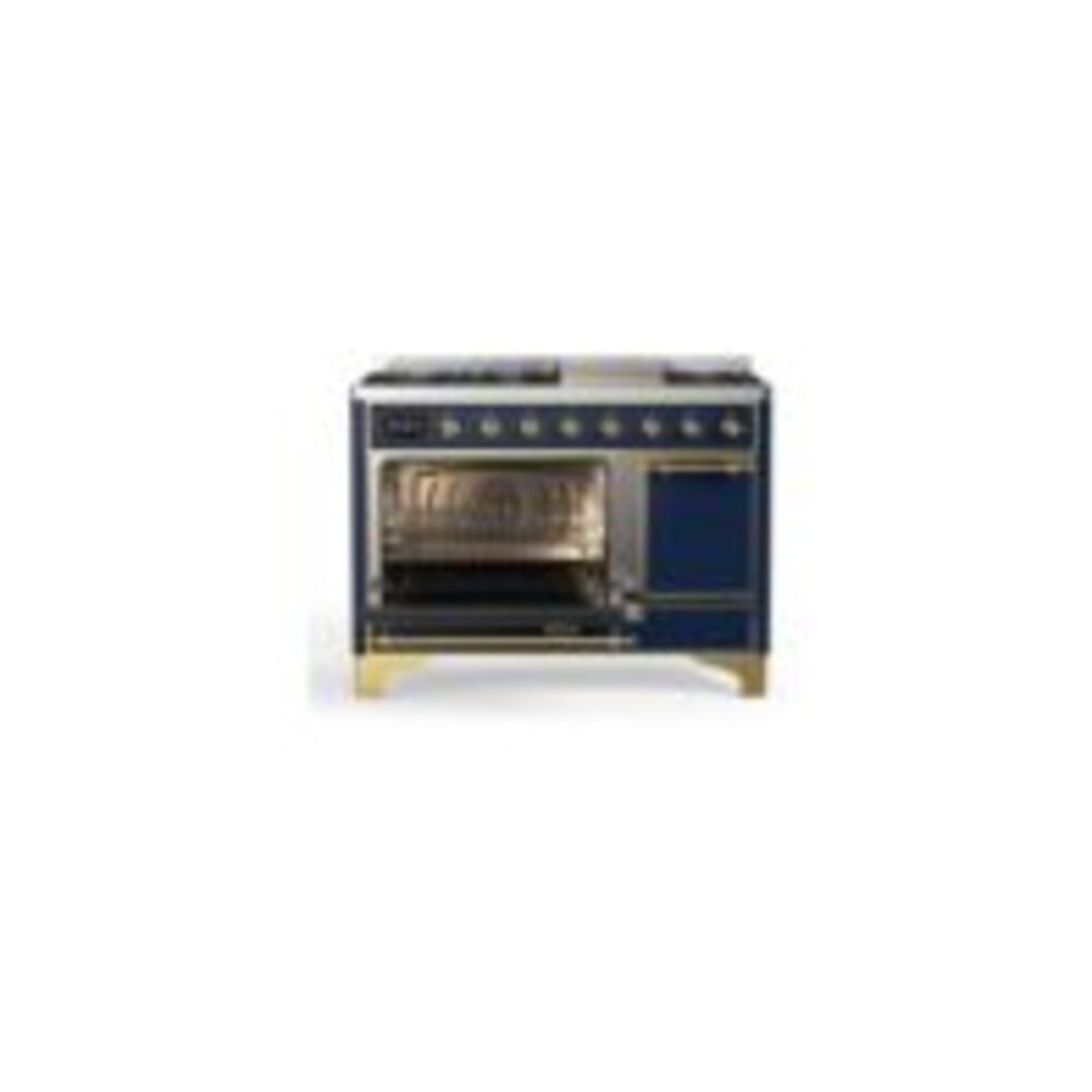 ILVE_UM12FDQNS3MBG_Majestic_II_48_Dual_Fuel_Range_Left_Angle