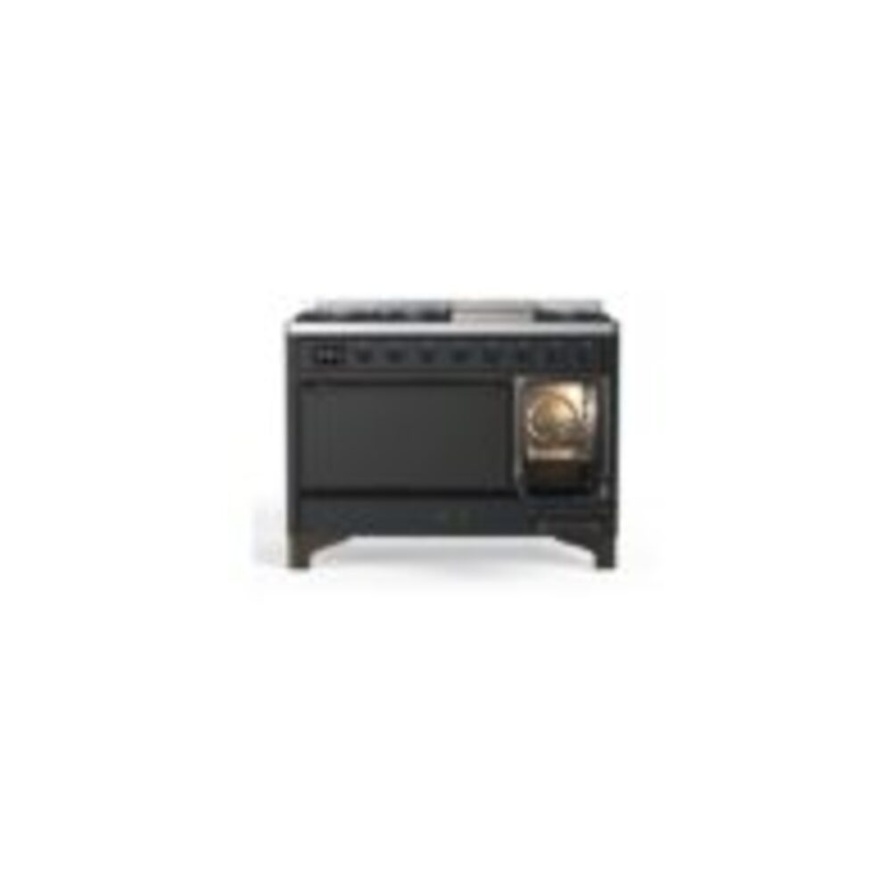 ILVE_UM12FDQNS3MGBLP_Majestic_II_48"_Dual_Fuel_Range_Right_Angle