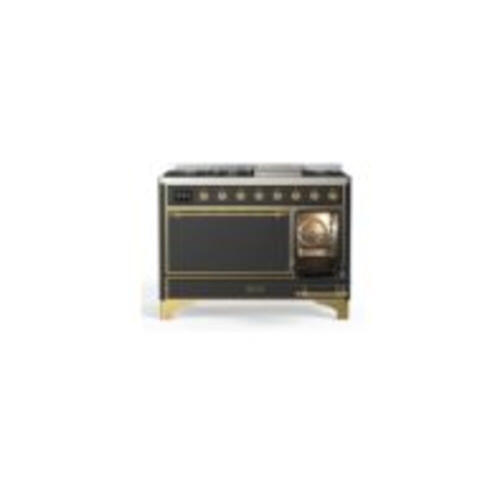 ILVE_UM12FDQNS3MGGLP_Majestic_II_48"_Dual_Fuel_Range_Right_Angle