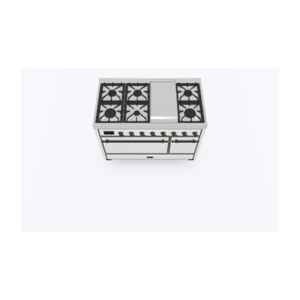 ILVE_UM12FDQNS3RAB_Majestic_II_48"_Dual_Fuel_Range_Top_Angle