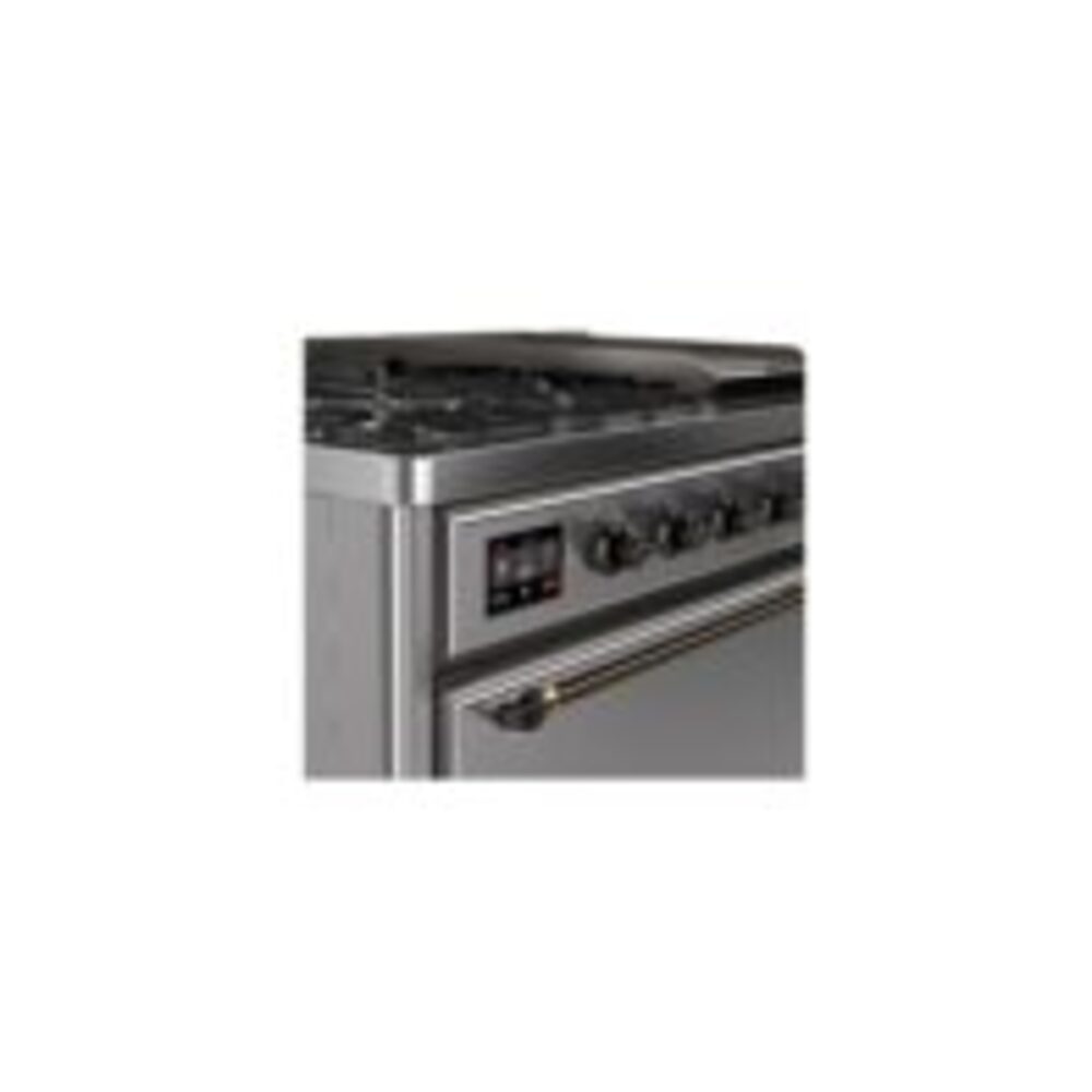 ILVE_UM12FDQNS3SSB_Majestic_II_48_Dual_Fuel_Range_Left_Angle