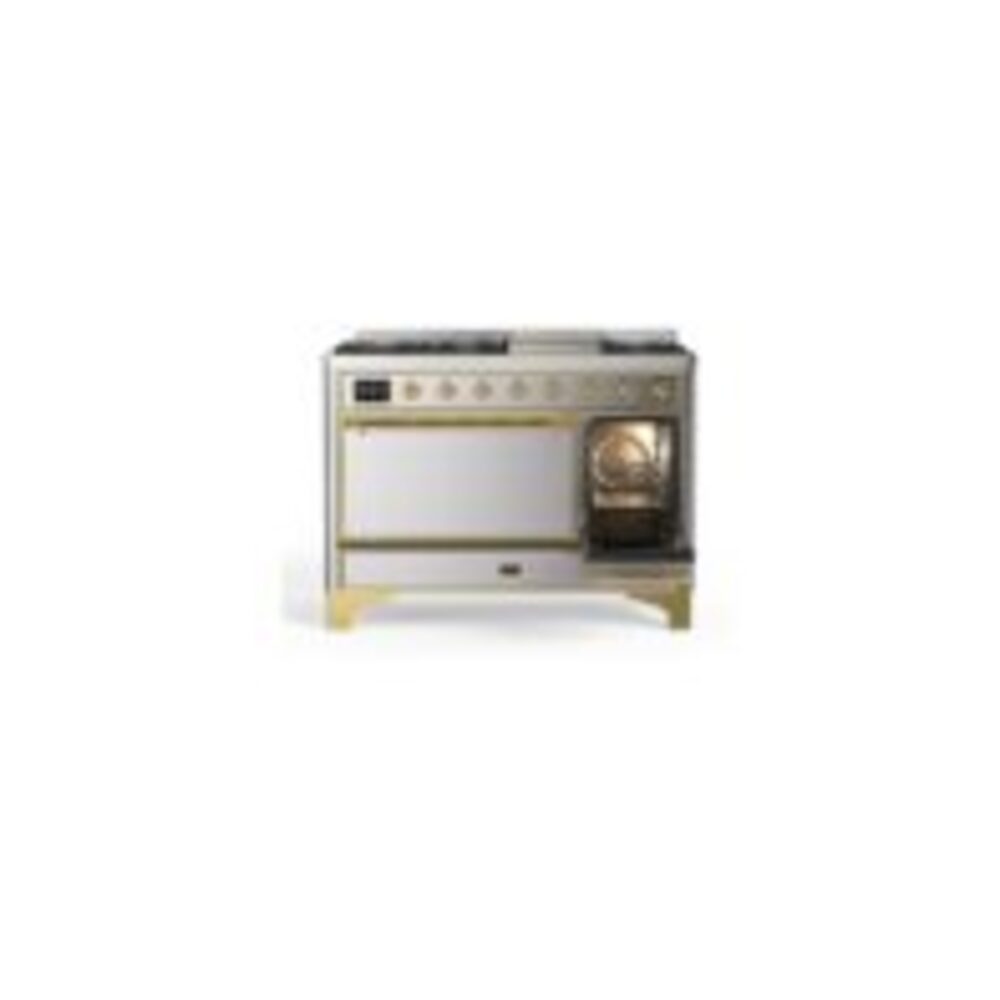 ILVE_UM12FDQNS3SSG_Majestic_II_48"_Dual_Fuel_Range_Right_Angle