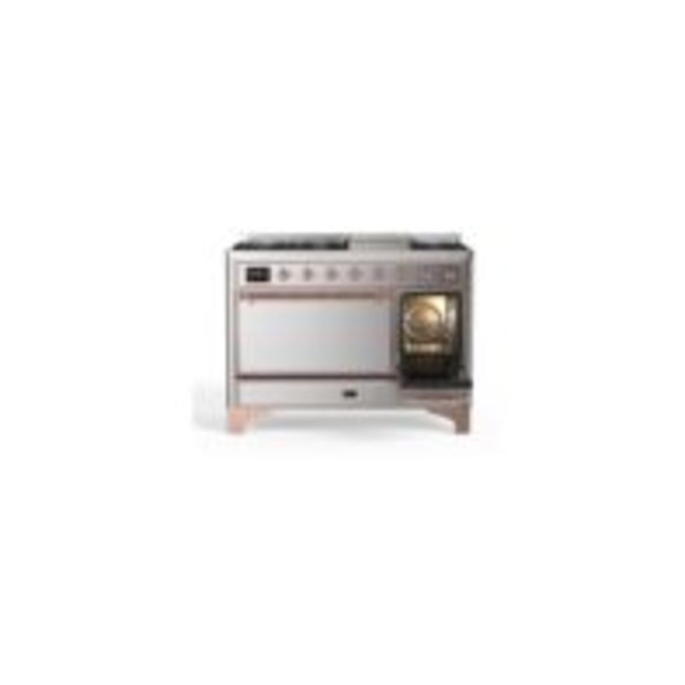ILVE_UM12FDQNS3SSP_Majestic_II_48"_Dual_Fuel_Range_Right_Angle
