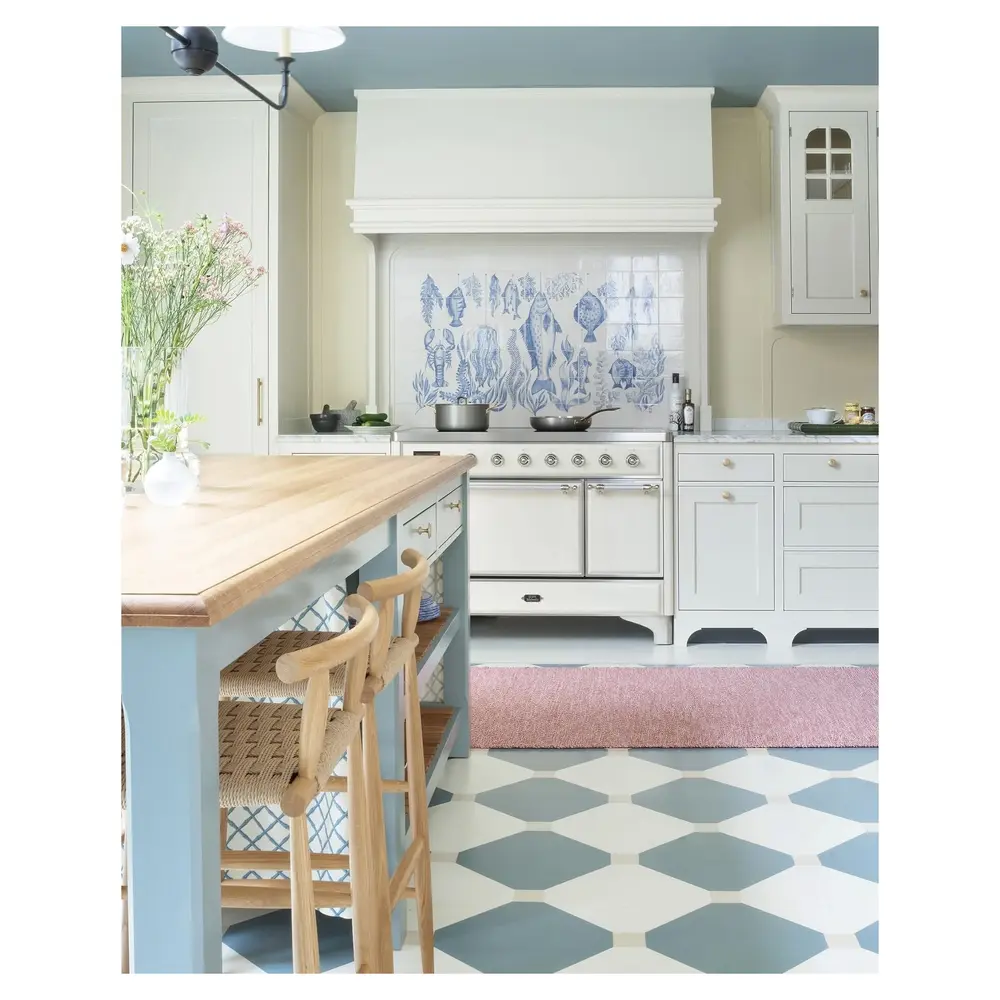 ILVE UM12F Majestic II 48 inch Dual Fuel Range with 8 Black Brass Burners, Griddle