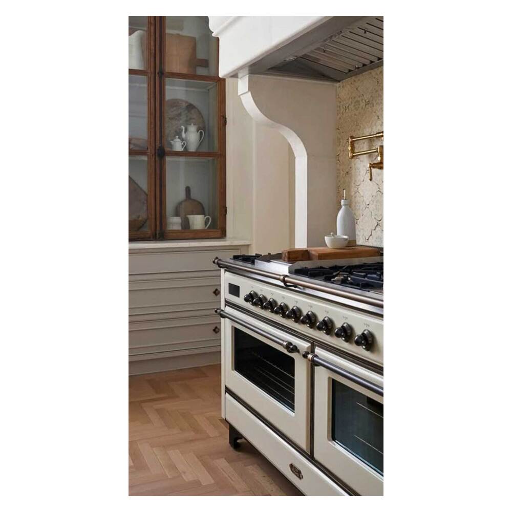 ILVE UM15F Majestic II 60 inch Dual Fuel Range with 9 Burners, Griddle