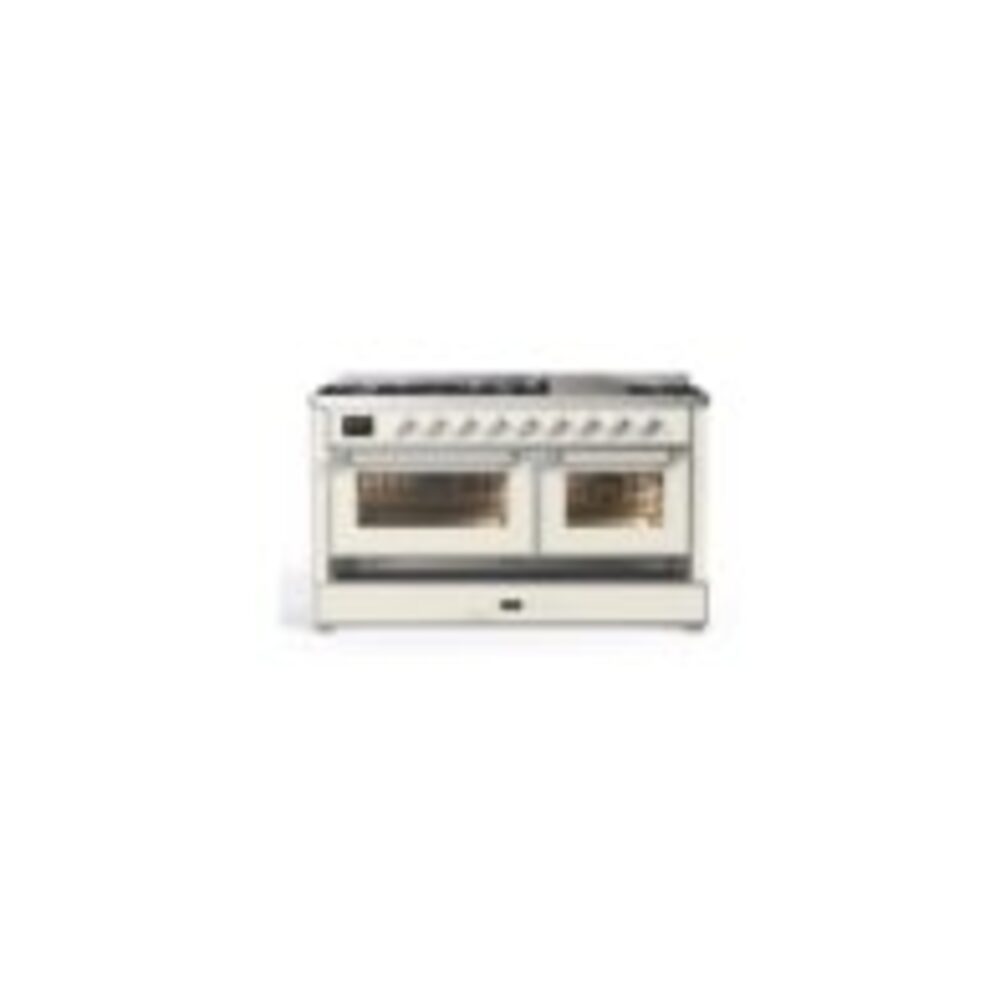 ILVE_UM15FDNS3AWC_Majestic_II_60"_Dual_Fuel_Range_drawer-opened