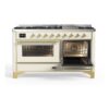 ILVE UM15F Majestic II 60 inch Dual Fuel Range with 9 Burners, Griddle