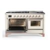 ILVE_UM15FDNS3AWP_Majestic_II_60"_Dual_Fuel_Range_main-oven-door-opened
