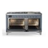 ILVE_UM15FDNS3BGC_Majestic_II_60"_Dual_Fuel_Range_front