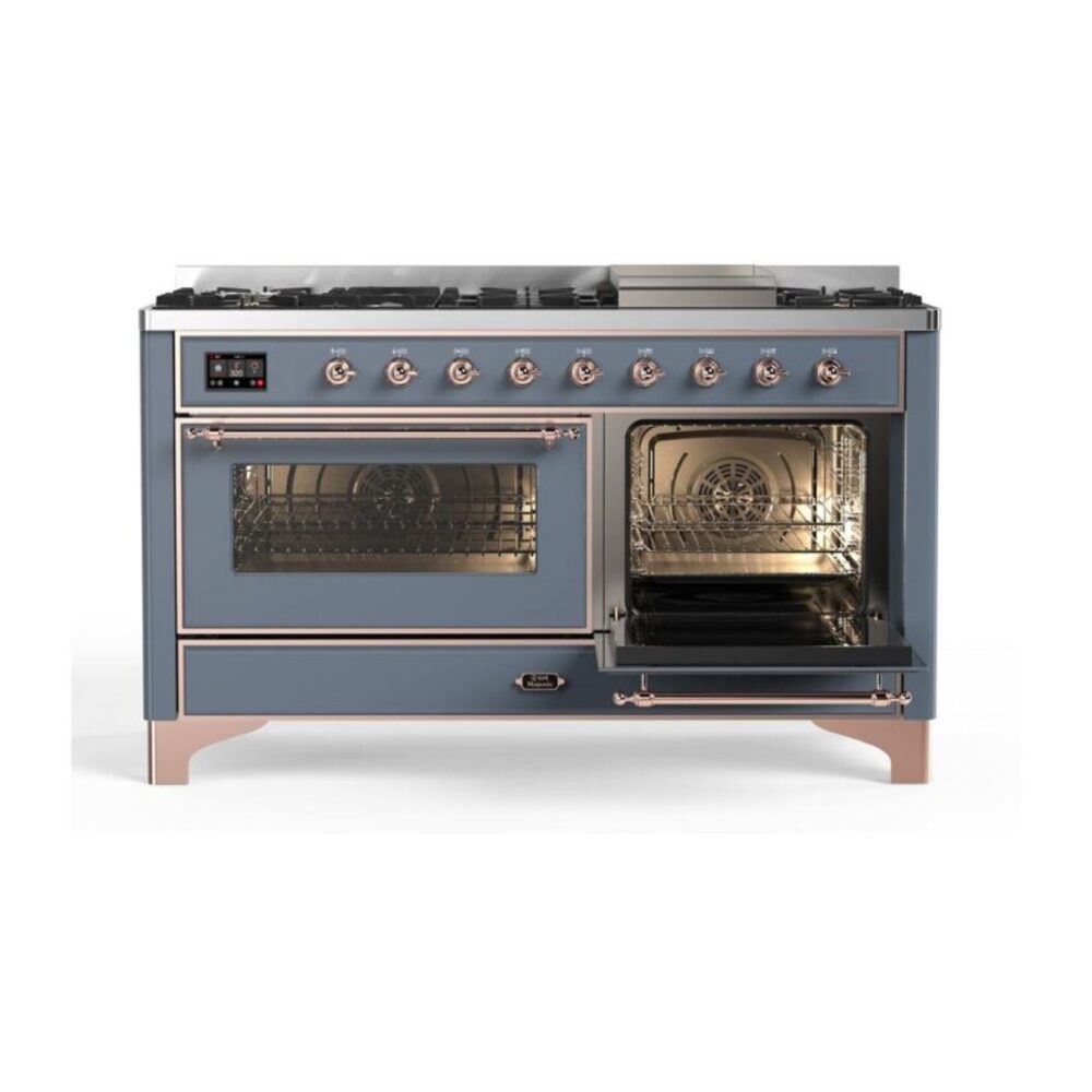 ILVE_UM15FDNS3BGPLP_Majestic_II_60"_Dual_Fuel_Range_right_oven