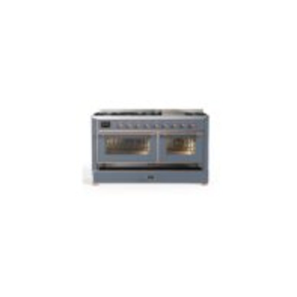 ILVE_UM15FDNS3BGPLP_Majestic_II_60"_Dual_Fuel_Range_drawer_opened