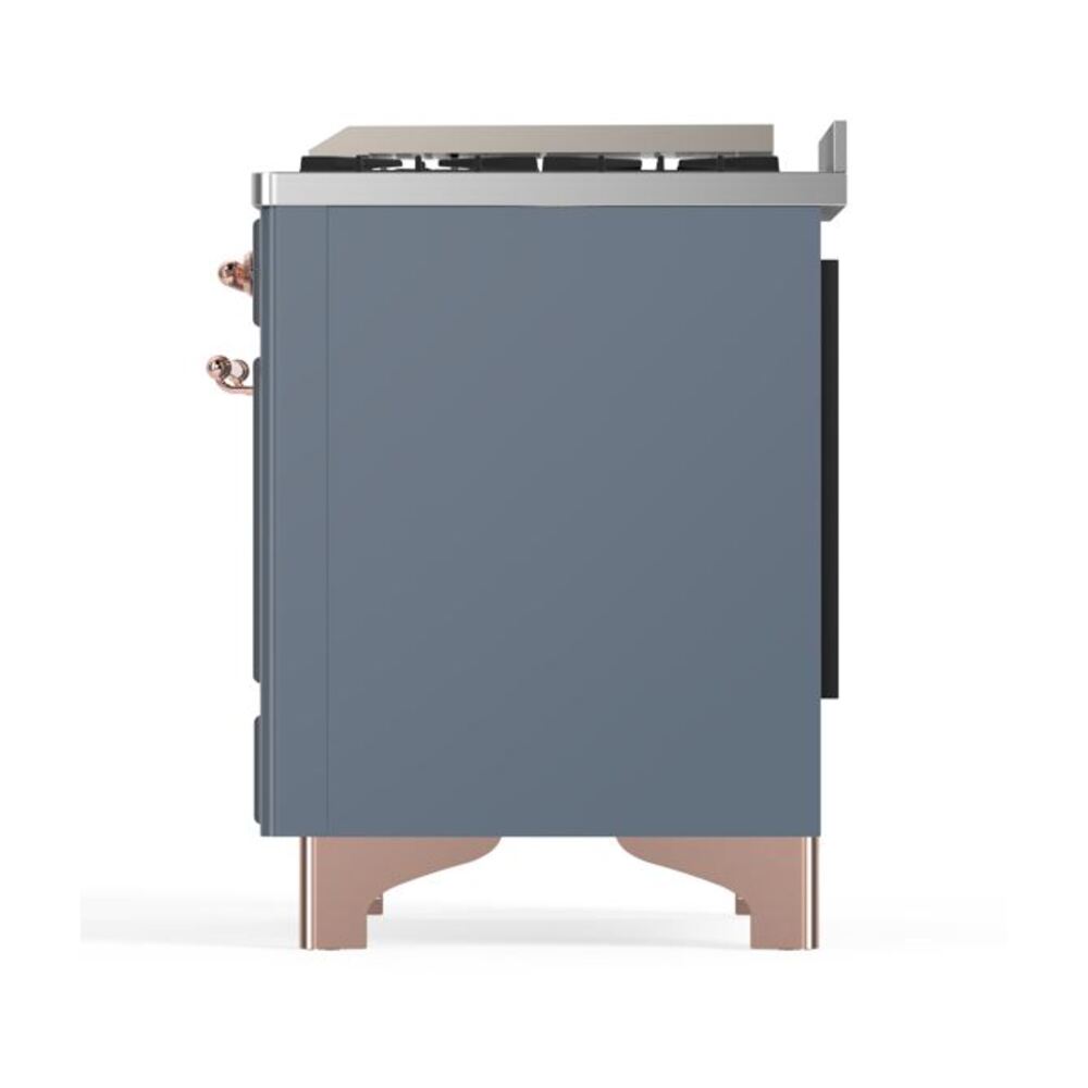 ILVE_UM15FDNS3BGPLP_Majestic_II_60"_Dual_Fuel_Range_right_side