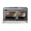ILVE_UM15FDNS3BGP_Majestic_II_60"_Dual_Fuel_Range_oven_opened