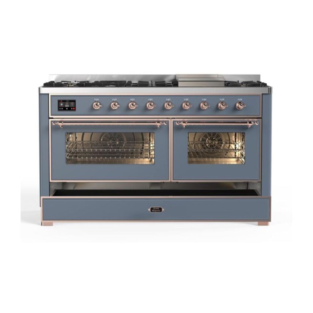 ILVE_UM15FDNS3BGP_Majestic_II_60"_Dual_Fuel_Range_right_oven