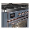ILVE UM15F Majestic II 60 inch Dual Fuel Range with 9 Burners, Griddle