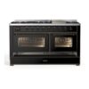 ILVE UM15F Majestic II 60 inch Dual Fuel Range with 9 Burners, Griddle