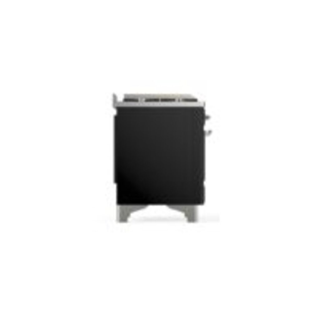 ILVE_UM15FDNS3BKC_Majestic_II_60"_Dual_Fuel_Range_Left_Angle