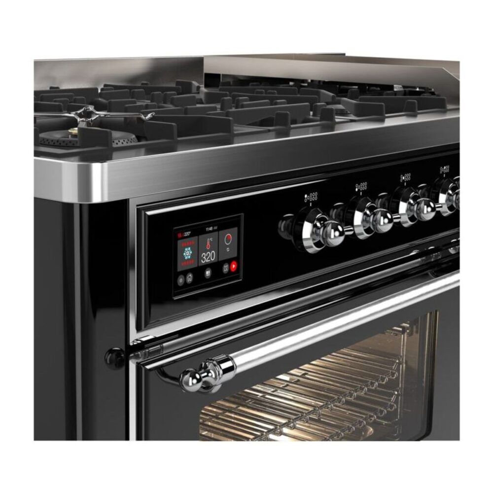ILVE_UM15FDNS3BKC_Majestic_II_60"_Dual_Fuel_Range_details