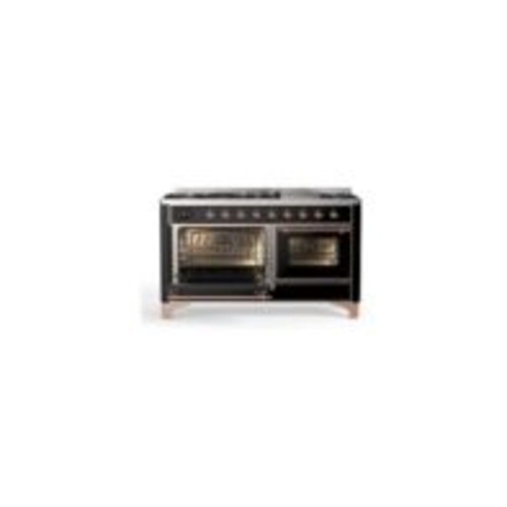 ILVE_UM15FDNS3BKPLP_Majestic_II_60"_Dual_Fuel_Range_main-oven-opened