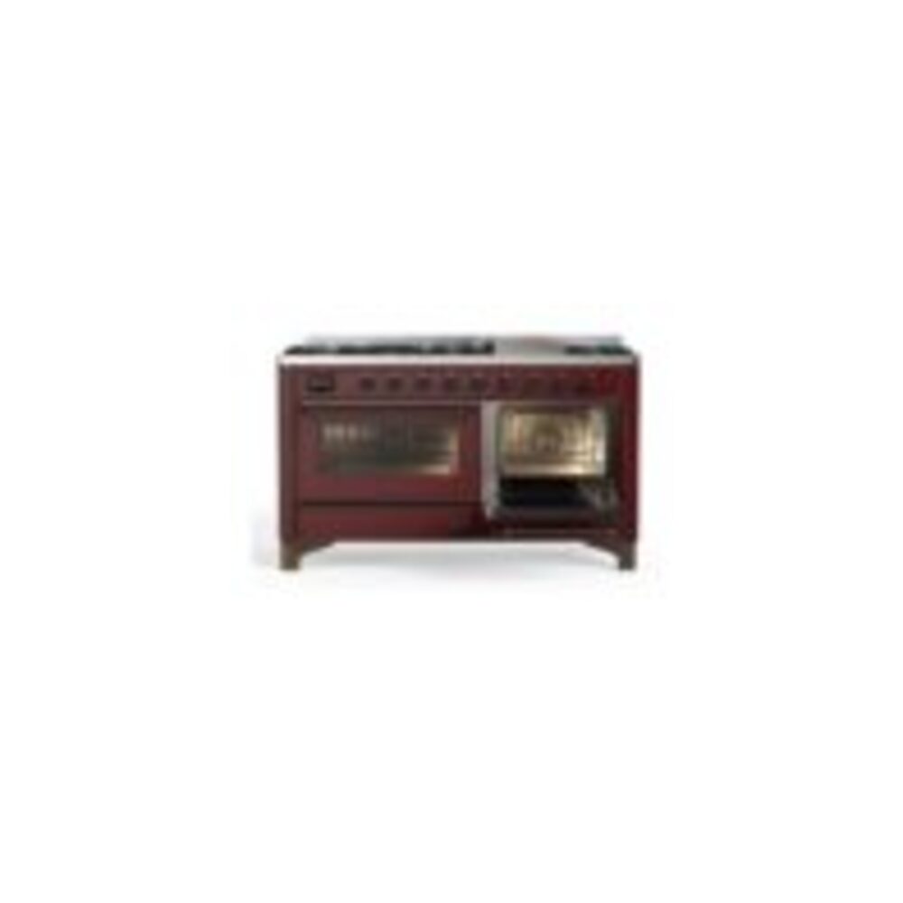 ILVE_UM15FDNS3BUB_Majestic_II_60"_Dual_Fuel_Range_Right_Angle