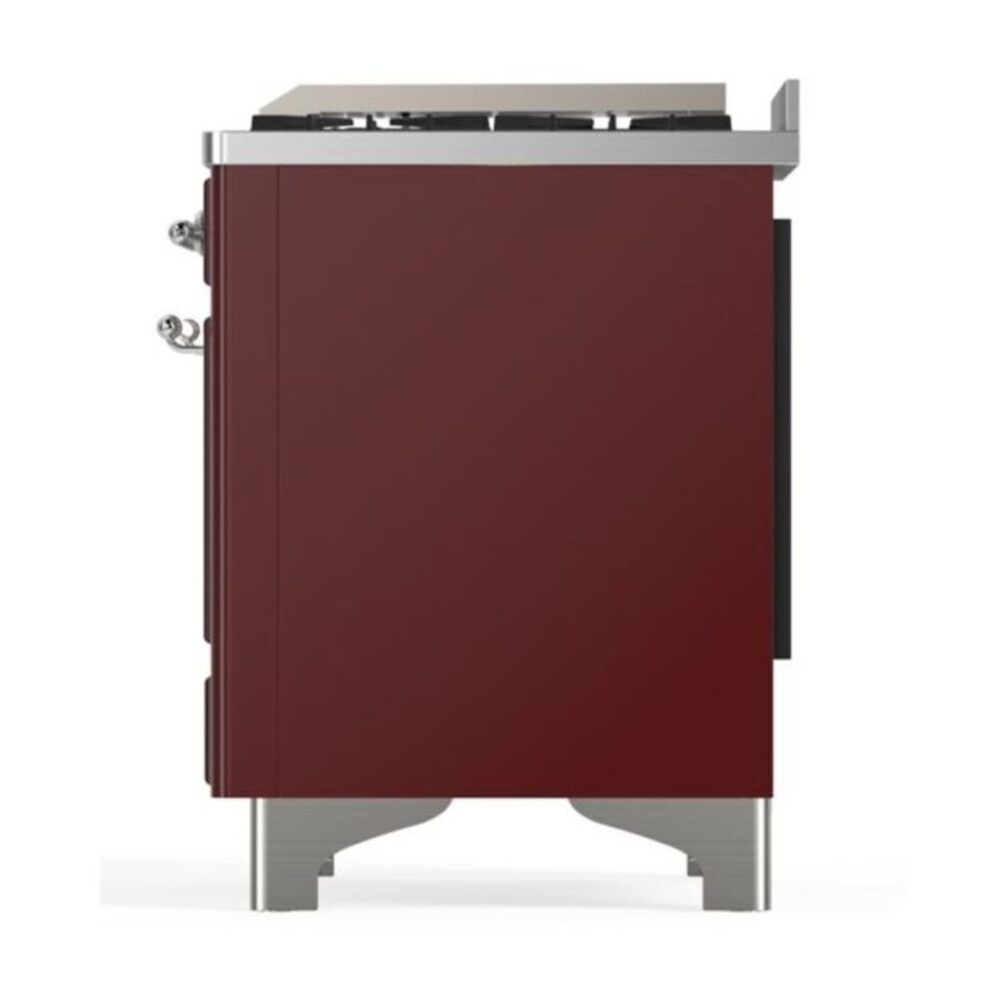 ILVE_UM15FDNS3BUCLP_Majestic_II_60"_Dual_Fuel_Range_Right_Angle