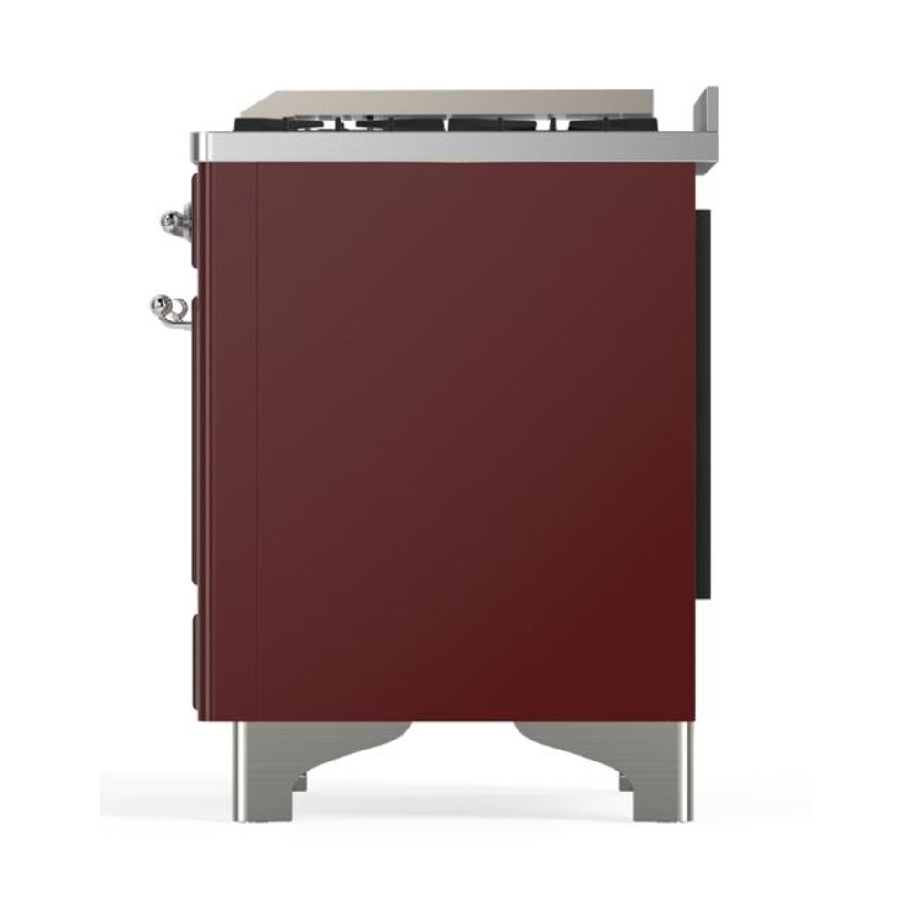 ILVE_UM15FDNS3BUC_Majestic_II_60"_Dual_Fuel_Range_Right_Angle