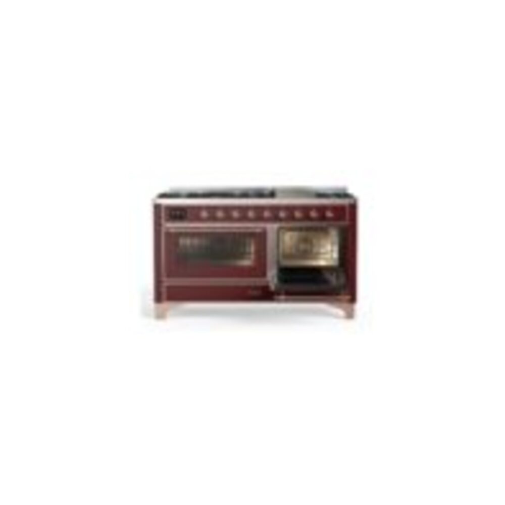 ILVE_UM15FDNS3BUPLP_Majestic_II_60"_Dual_Fuel_Range_side-oven-opened