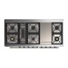 ILVE UM15F Majestic II 60 inch Dual Fuel Range with 9 Burners, Griddle