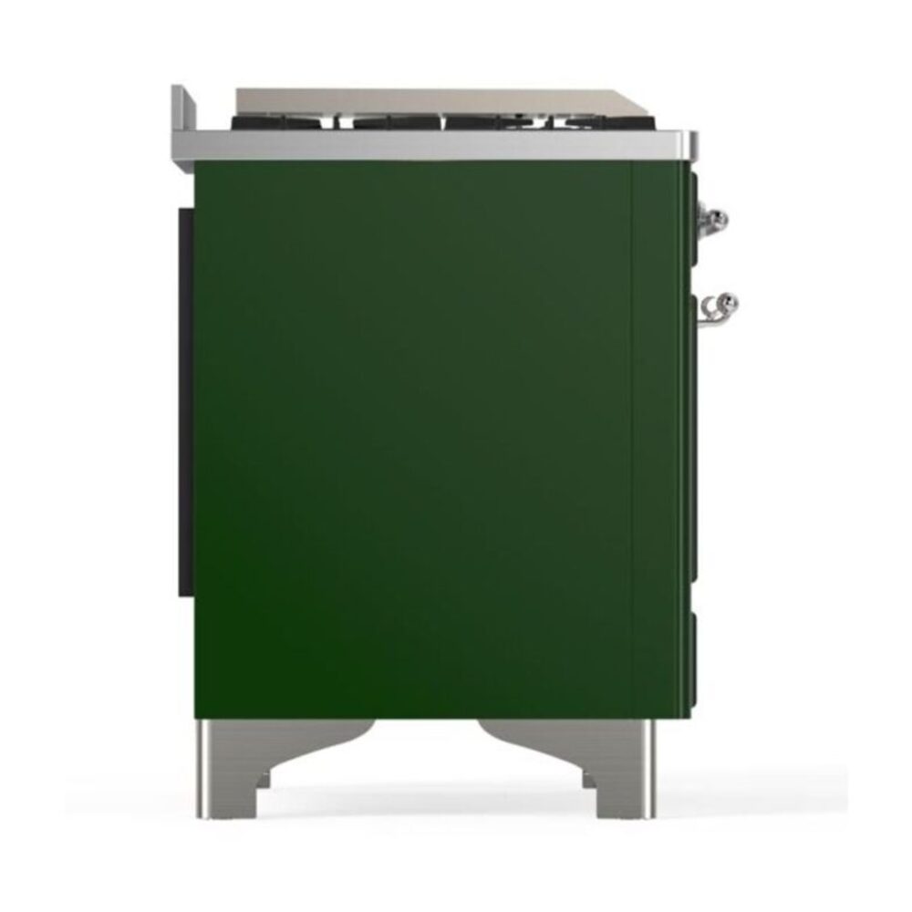 ILVE_UM15FDNS3EGCLP_Majestic_II_60"_Dual_Fuel_Range_Left_Angle