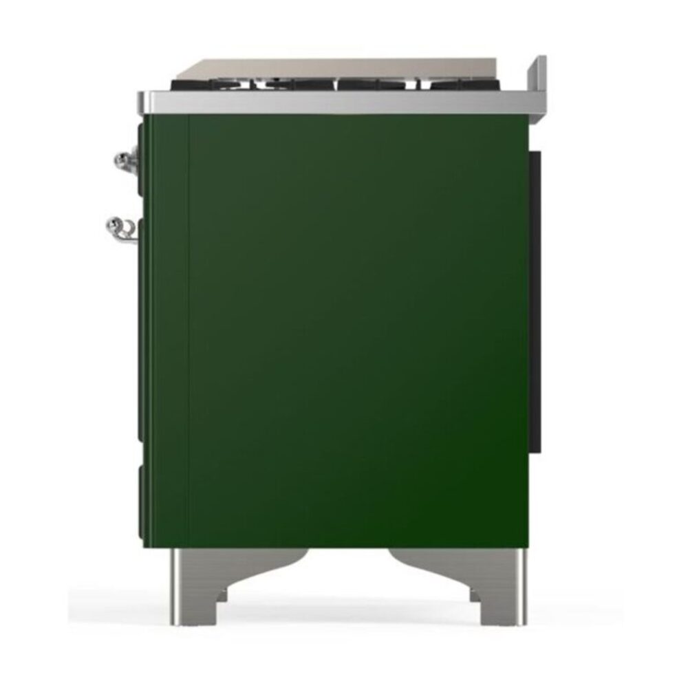 ILVE_UM15FDNS3EGCLP_Majestic_II_60"_Dual_Fuel_Range_Right_Angle