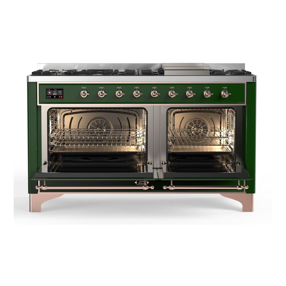 ILVE_UM15FDNS3EGP_Majestic_II_60"_Dual_Fuel_Range_main-doors-opened
