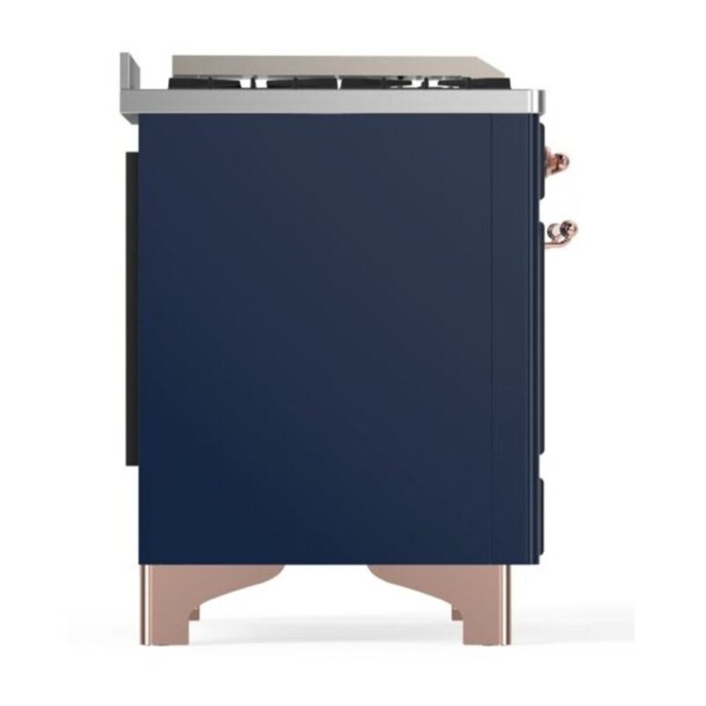 ILVE_UM15FDNS3MBPLP_Majestic_II_60"_Dual_Fuel_Range_Left_Angle
