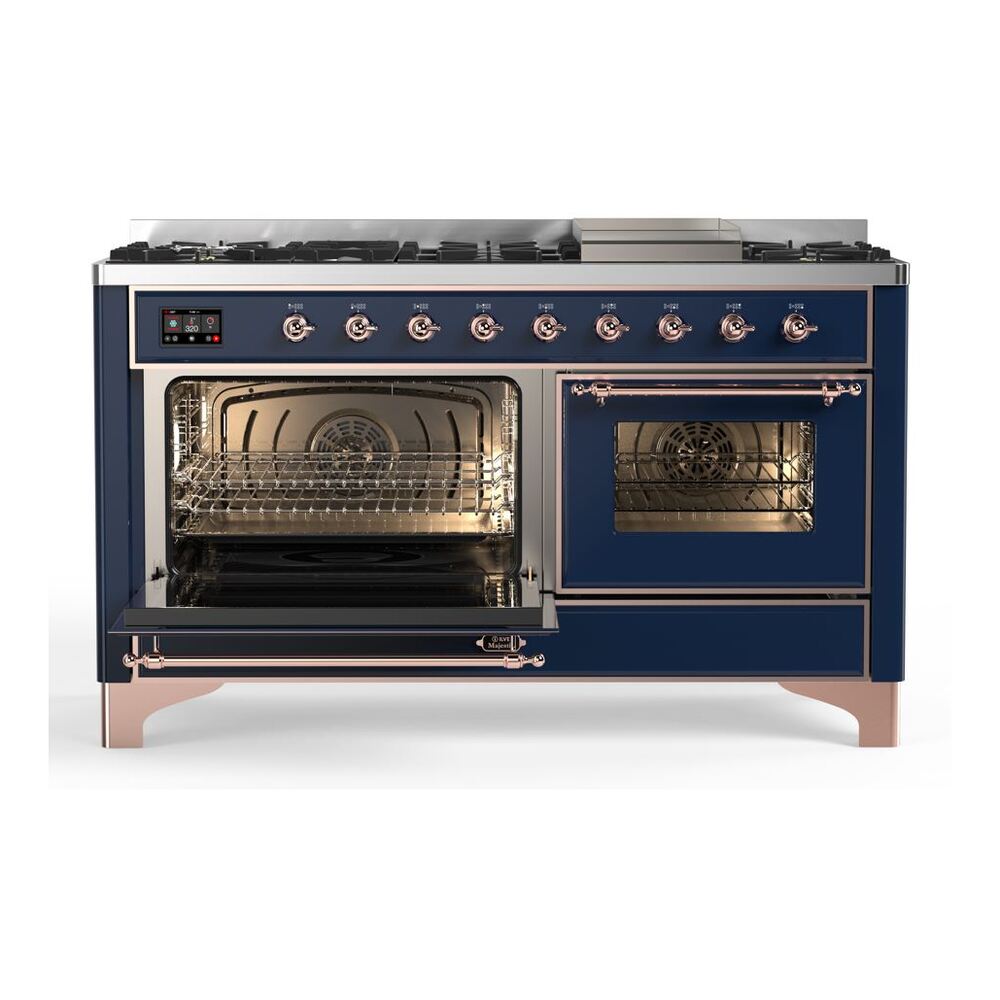 ILVE_UM15FDNS3MBP_Majestic_II_60"_Dual_Fuel_Range_main-oven-opened