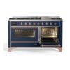 ILVE_UM15FDNS3MBP_Majestic_II_60"_Dual_Fuel_Range_side-oven-door-opened
