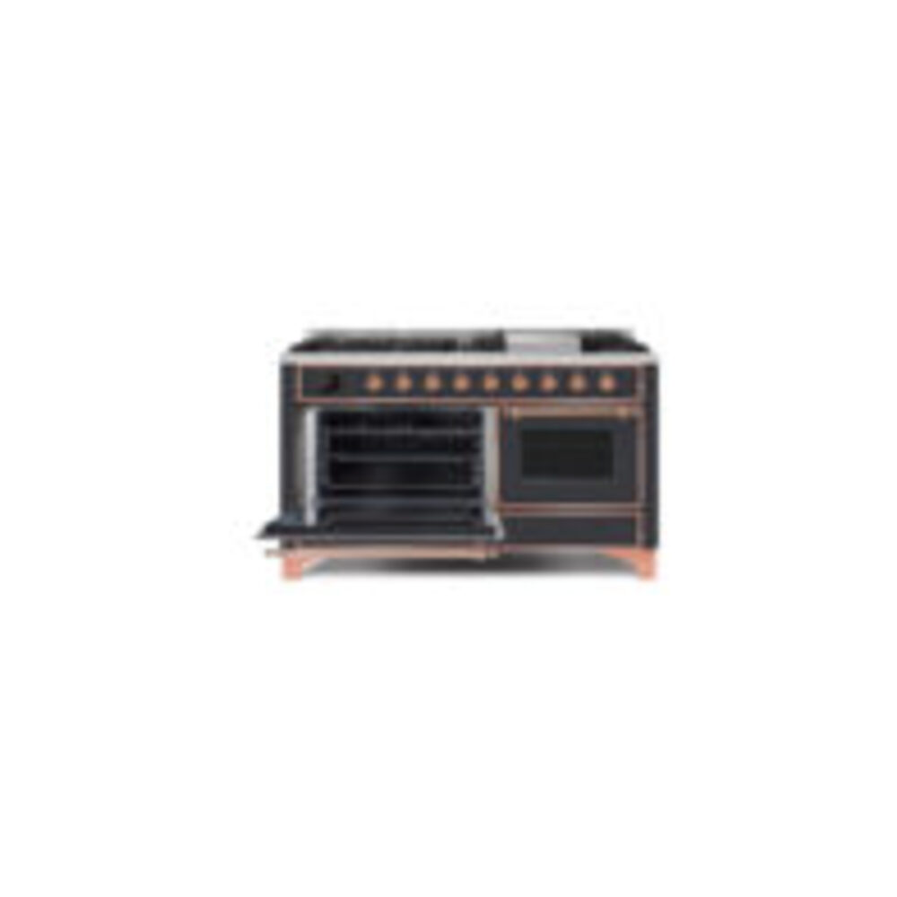 ILVE_UM15FDNS3MGPLP_Majestic_II_60"_Dual_Fuel_Range_main-oven-door-opened