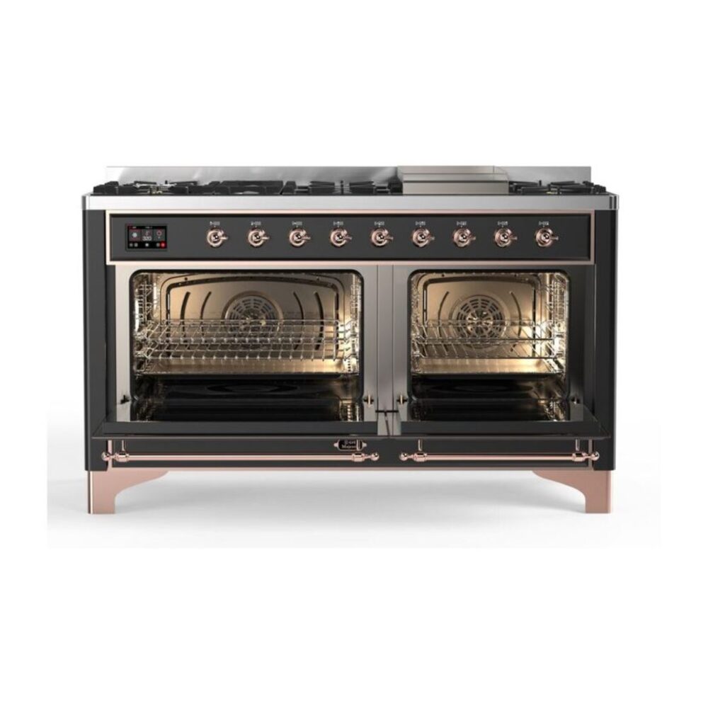 ILVE_UM15FDNS3MGP_Majestic_II_60_Dual_Fuel_Range_oven-doors-opened