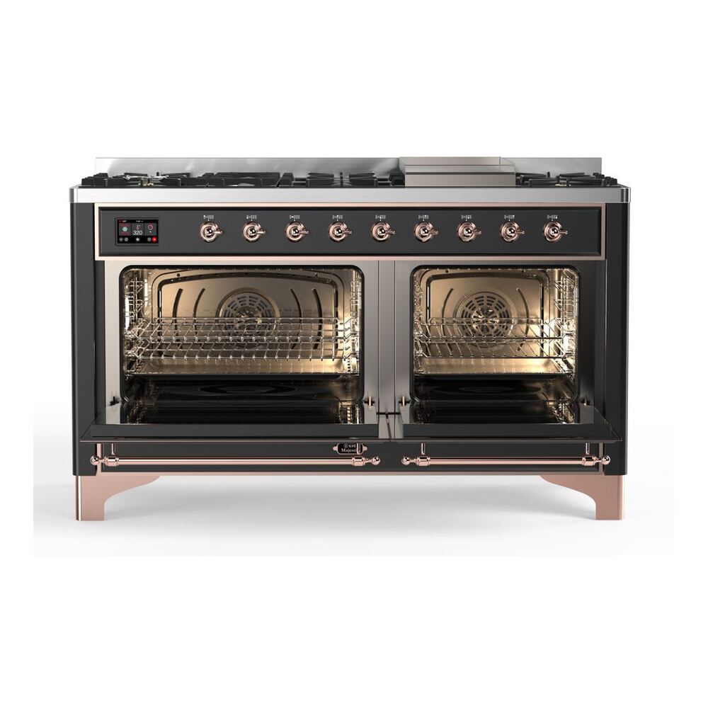 ILVE_UM15FDNS3MGP_Majestic_II_60_Dual_Fuel_Range_oven-doors-opened