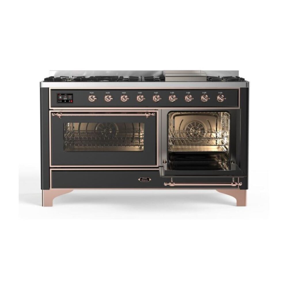 ILVE_UM15FDNS3MGP_Majestic_II_60_Dual_Fuel_Range_side-oven-opened