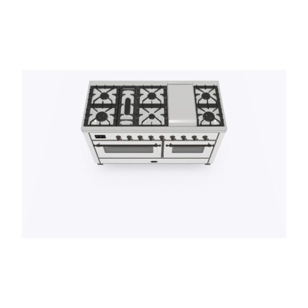 ILVE_UM15FDNS3RAB_Majestic_II_60"_Dual_Fuel_Range_Top_Angle