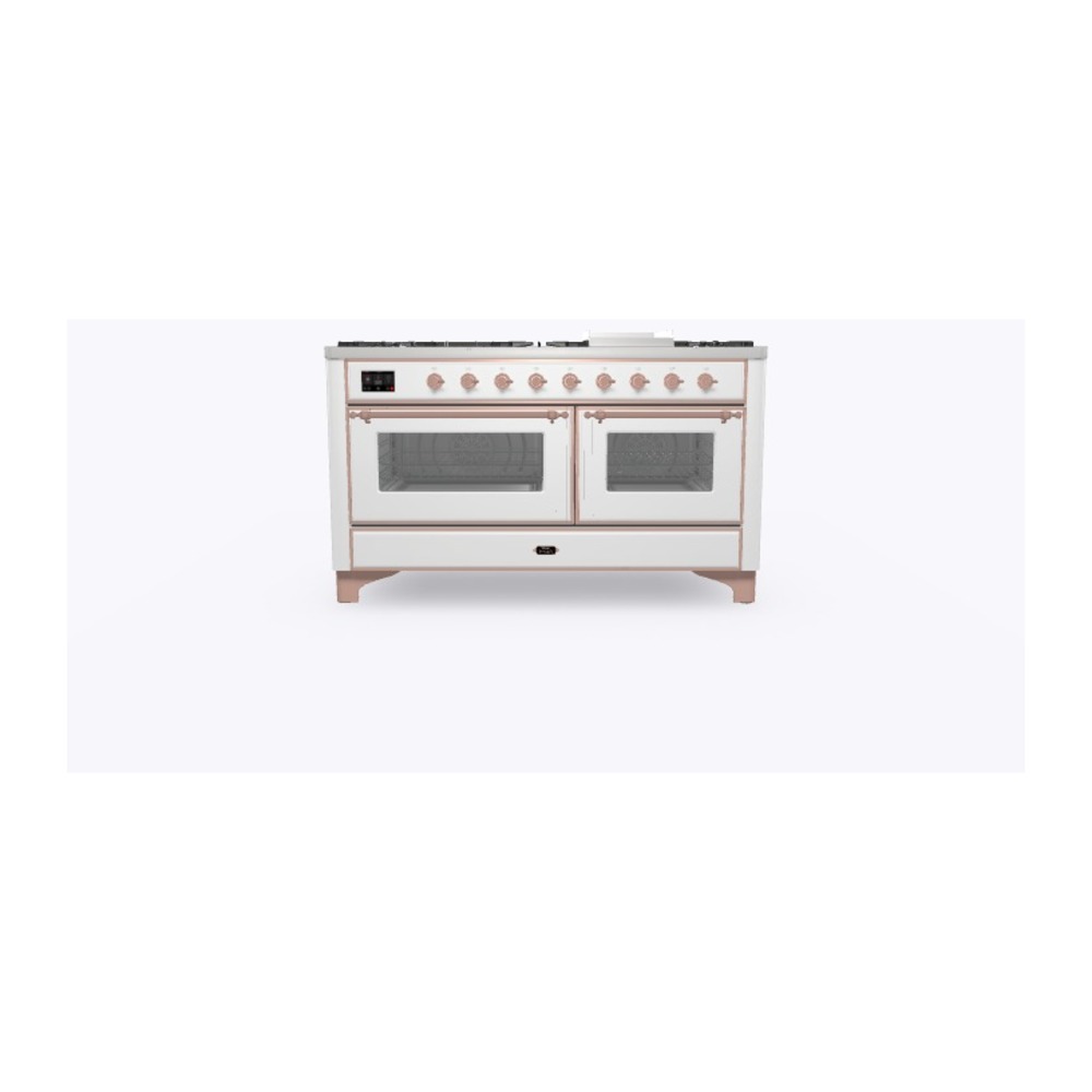 ILVE_UM15FDNS3RAPLP_Majestic_II_60"_Dual_Fuel_Range_Front_View