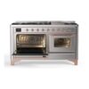 ILVE_UM15FDNS3SSPLP_Majestic_II_60"_Dual_Fuel_Range_main-oven-door-opened