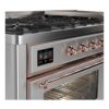 ILVE UM15F Majestic II 60 inch Dual Fuel Range with 9 Burners, Griddle