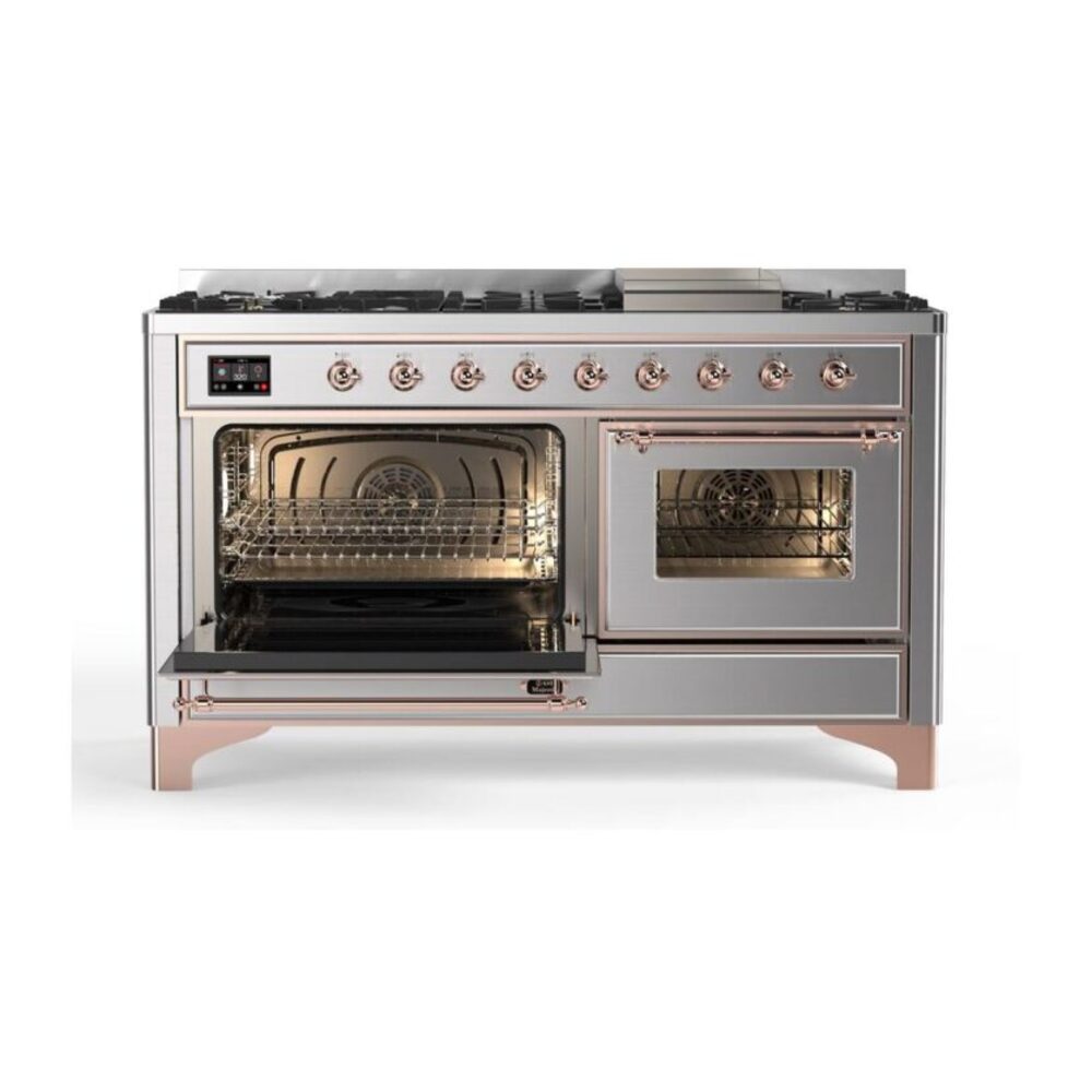 ILVE_UM15FDNS3SSP_Majestic_II_60_Dual_Fuel_Range_main-oven-opened