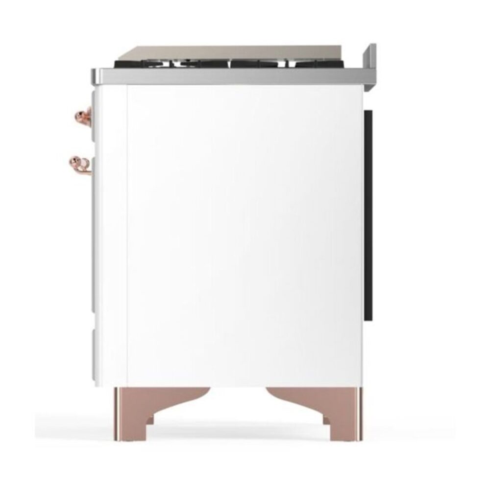 ILVE_UM15FDNS3WHPLP_Majestic_II_60"_Dual_Fuel_Range_Right_Angle