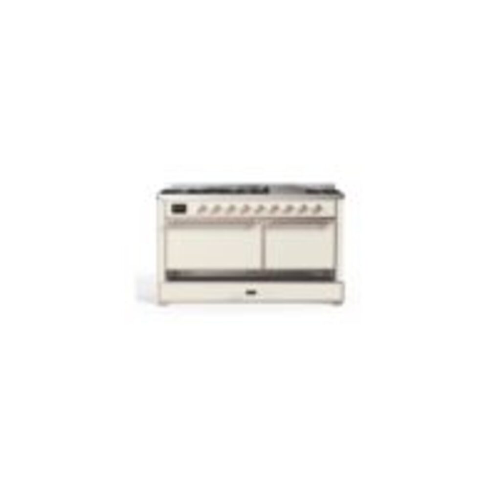 ILVE_UM15FDQNS3AWP_Majestic_II_60"_Dual_Fuel_Range_Right_Angle