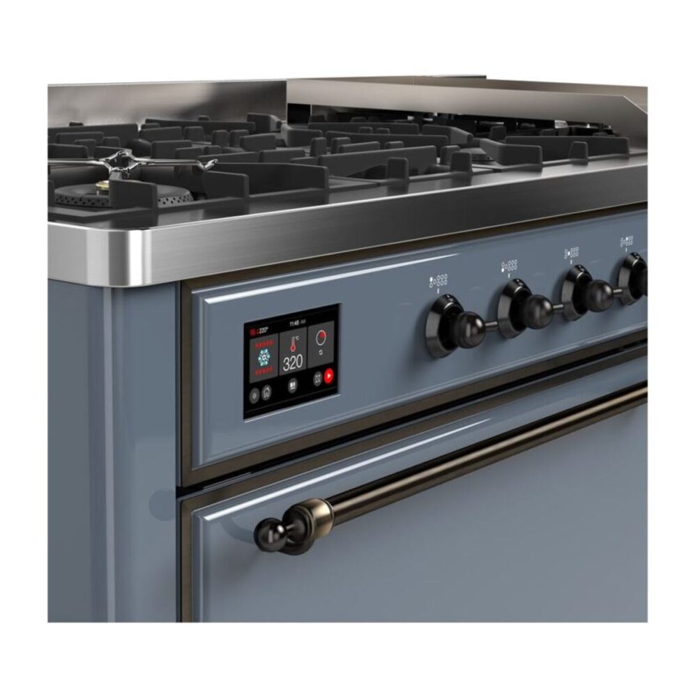 ILVE_UM15FDQNS3BGB_Majestic_II_60_Dual_Fuel_Range_Top_Angle