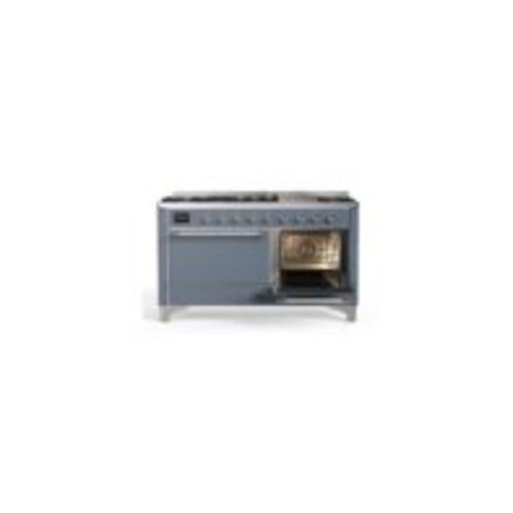 ILVE_UM15FDQNS3BGCLP_Majestic_II_60"_Dual_Fuel_Range_Right_Angle