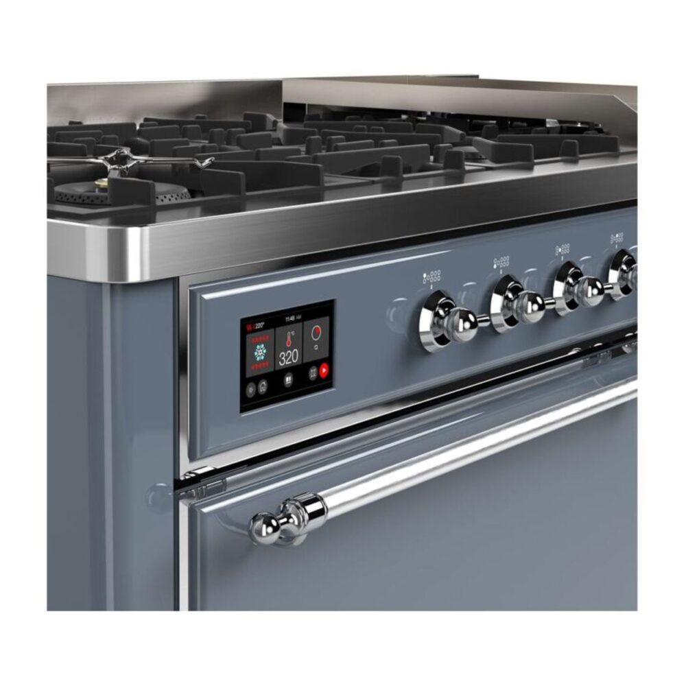 ILVE_UM15FDQNS3BGC_Majestic_II_60_Dual_Fuel_Range_Top_Angle