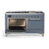 ILVE_UM15FDQNS3BGC_Majestic_II_60"_Dual_Fuel_Range_Left_Angle